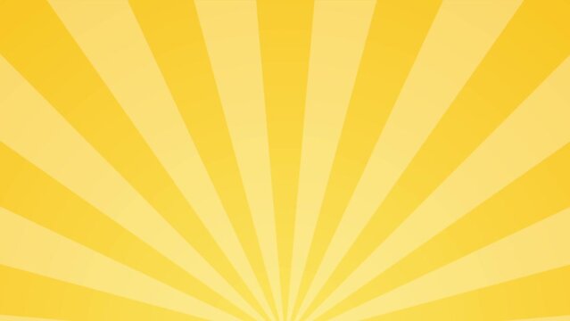 yellow rays background animation