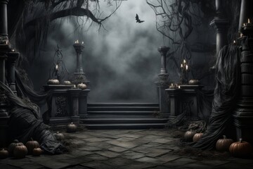Gothic Art Backdrop