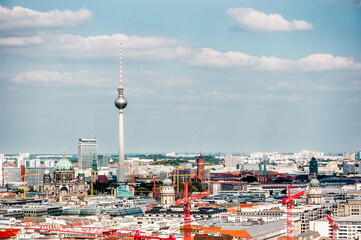 Fototapety  Panoramic view over Berlin