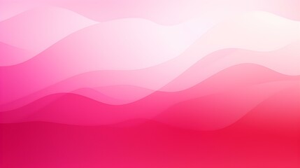 Gradient Background in hot pink and white Colors. Elegant Display Wallpaper with soft Waves
