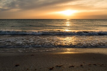 sunset taken at sunset beach in treasure island florida