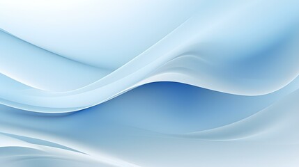 Obraz premium Gradient Background in light blue and white Colors. Elegant Display Wallpaper with soft Waves