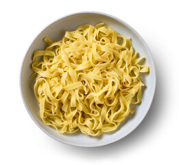 bowl of pasta tagliatelle