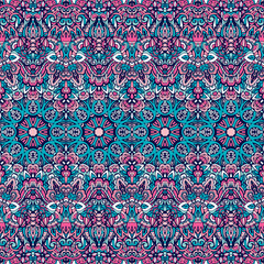 Ethnic Textile Print Seamless Pattern