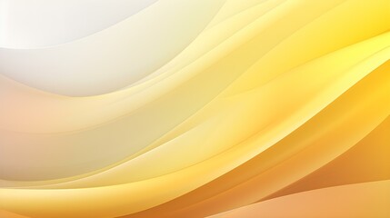 Gradient Background in light yellow and white Colors. Elegant Display Wallpaper with soft Waves