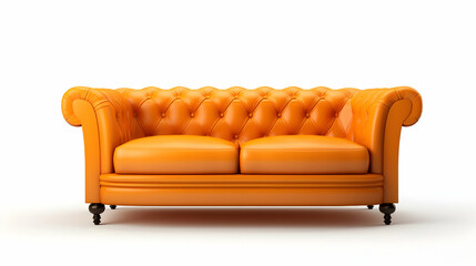 sofa furniture isolated on white background ,Generated with AI.