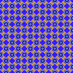 Multi color seamless abstract pattern. Background and backdrop. Multi Colored. Colorful ornamental design. Colored mosaic ornaments. Vector graphic illustration. EPS10.