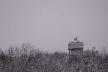 Snow Water Tower