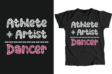 Ballet Dance Design Can Use For t-shirt, Hoodie, Mug, Bag etc.