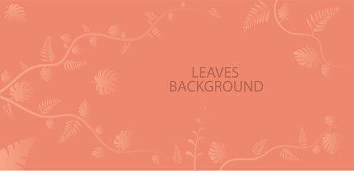 Leaves Landscape Background