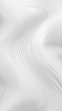 wavy abstract gray lines on white background