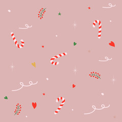 christmas cute illustration background