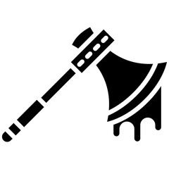Halloween Axe Icon