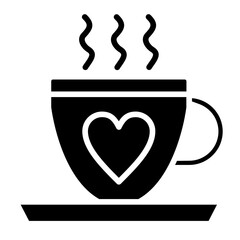 Coffee Heart Icon