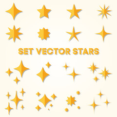 Four yellow stars set colors.