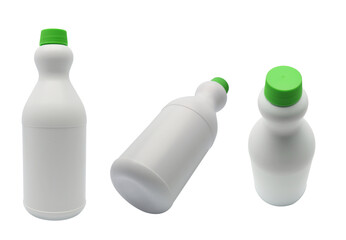 Plastic Container For Detergent and bleach on transparent background png