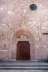 Leonessa, historic town in Lazio, Italy