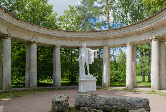 View of the Apollo Colonnade
