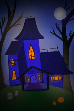 Halloween house
