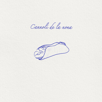 Italian cannoli