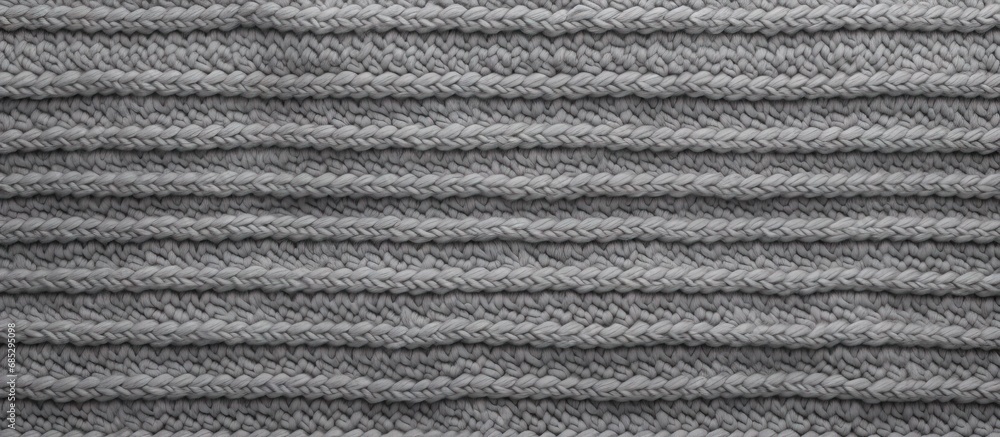 Aufkleber patterned gray knitted texture copy space image