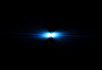 lens flares for photography and anamorphic lens flare