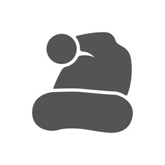 santa hat icon adobe design vector template