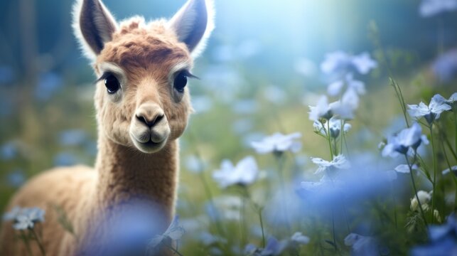 Alpaca Photo UHD Wallpaper