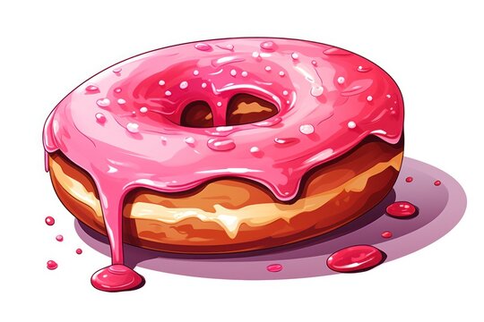 Glazed donut vector vectors hi-res stock photography and images - Page 16 -  Alamy