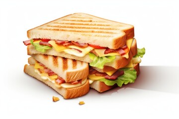 Club Sandwich - Icon on white background