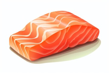 Salmon Nigiri - Icon on white background