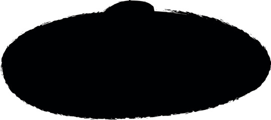 Valentine's Day, cake, heart icon grunge style vector