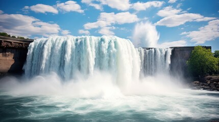 Fototapeta premium Iceberg in the snow floating UHD wallpaper