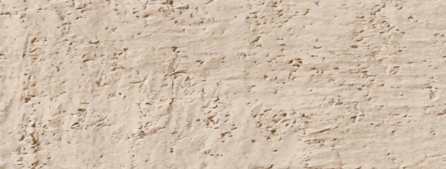 close-up of the texture of a brown plastered wall