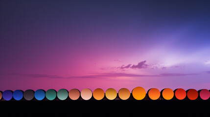 Abstract Art in a colorful pattern