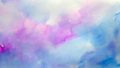 fantasy smooth light pink purple shades and blue watercolor paper textured illustration for grunge...