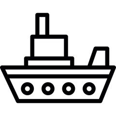 Obraz premium Ship Icon