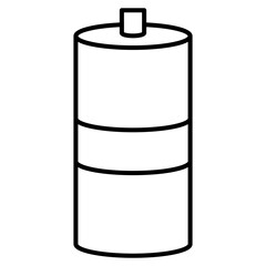 battery line icon