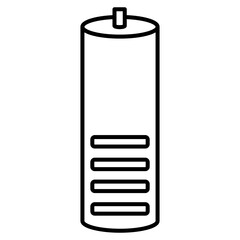 battery line icon