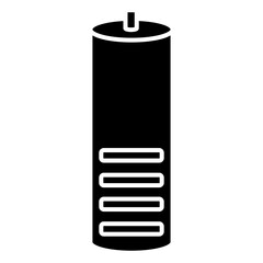 battery glyph icon