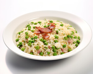 Pancetta and Pea Risotto
