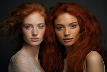 Portrait of a group young multiracial women standing together