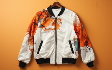 Wall-Mounted Fashion: Bomber Jacket Edition
