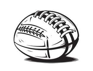 Vintage label, Hand drawn Football, soccer ball sketch, grunge textured retro badge, typography design t-shirt print, vector illustration.