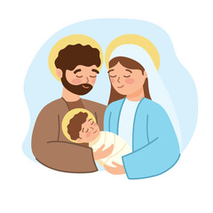 holy family portrait