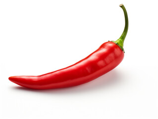 Red pepper on a neutral background