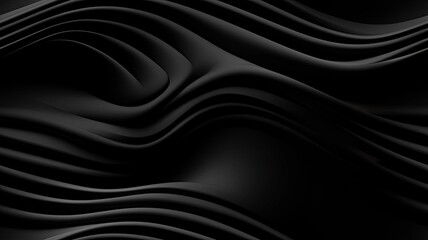 a sleek and modern abstract image with a black background and captivating line lights creating a...