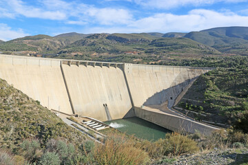 Presa de Rules Dam in Andalucia, Spain