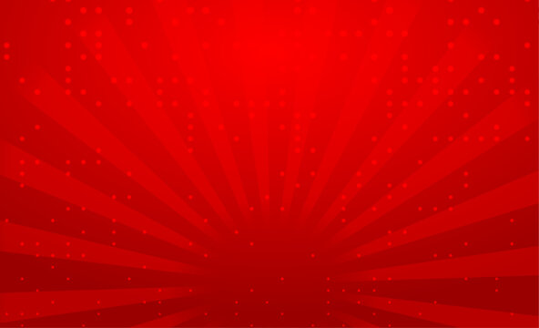 Red star background