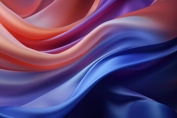 Obraz premium Chromatic Anamorphic Swirls Background